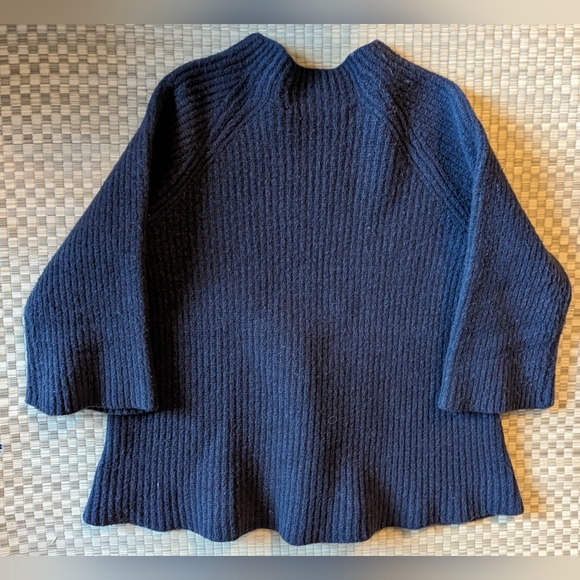 Elizabeth Suzann 100% Climate Beneficial Wool Sweater Womens Sz S/M Made in USA - Picture 2 of 7